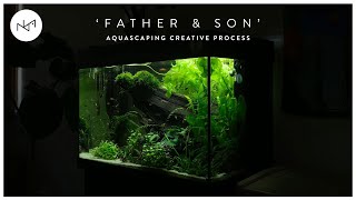 IAPLC 2023 Aquascaping Process  How We Designed 80cm Father amp Son [upl. by Eem155]