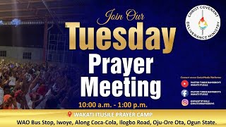 TUESDAY PRAYER MEETING CCDM GLOBAL  WAKATI ITUSILE  VEN TUNDE BAMIGBOYE  16124  VEN T… [upl. by Sharpe800]