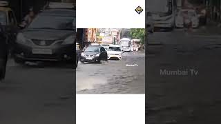 Waterlogging witnessed at Gandhi Market Matunga in Mumbai [upl. by Pevzner]