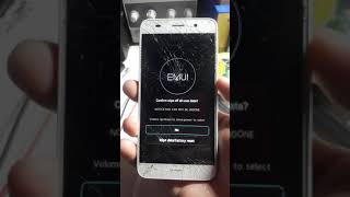 Hard reset en huawei Y6 [upl. by Selmore]