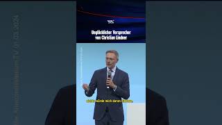 Unglücklicher Versprecher von Christian Lindner  heuteshow shorts [upl. by Roderigo]