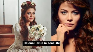 Helena Hatun Hafsa Hatun In Real Life Burcin Abdullah Lifestyle Dramas Family Husband amp Kids [upl. by Qerat910]