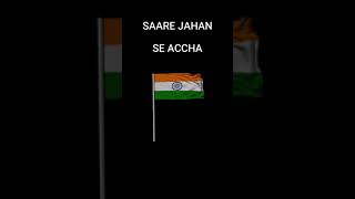 Saare Jahan Se Accha Piano Instrumental  Karaoke  Tutorial  Notes  Patriotic Song Shorts [upl. by Woodman390]