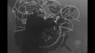 Weatherman Percy Saltzman amp his famous chalk 1967 CBC Archives  CBC [upl. by Gill]