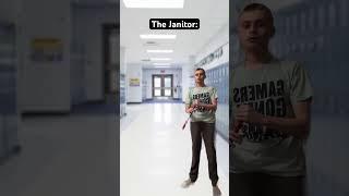 POV The janitor On The Last Day Of School shorts funny freecomedy [upl. by Nnyltiak397]