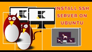 INSTALL SSH SERVER DI UBUNTU [upl. by Erehs]