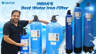 Ionix excess iron remover  Indias best iron removal filter for water tank  number 1 Filter Brand [upl. by Nadnerb62]