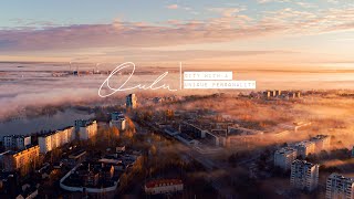 Oulu in Winter  City with a unique personality  Oulu Finland  Cinematic Drone Footage  DJI [upl. by Asel499]