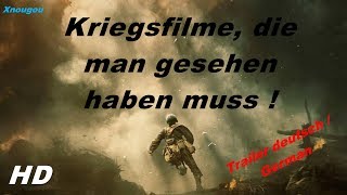 Die besten Kriegsfilme die man gesehen haben muss   Trailer DeutschGerman  Xnougou [upl. by Ansley]