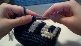 Better tutorial for crochet lettering [upl. by Vogele696]