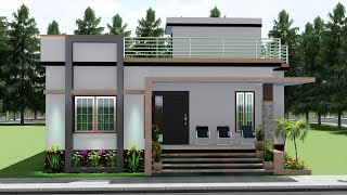 2Bedroom home plan I Beautiful Home For Village I Low Budget Home Plan I 2BHK Home I Myhomeplan [upl. by Cleland]