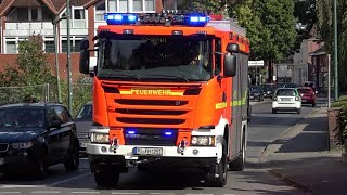 TH Y  Verkehrsunfall Person eingeklemmt Einsatzfahrten Freiwillige Feuerwehr Halstenbek [upl. by Essirahc798]