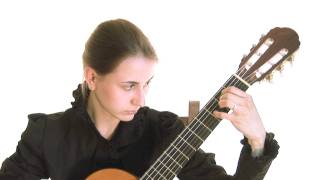 John Dowland Lachrimae Pavan classical guitar Nataly Makovskaya [upl. by Nicki]