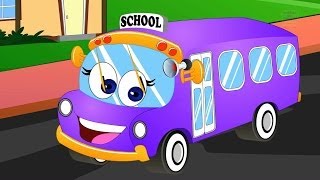 Wheels on the bus childrens song  Nursery rhymes [upl. by Akinam985]