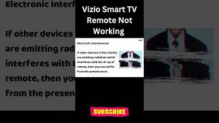 Vizio Smart TV Remote Not Working shorts shortsvideo [upl. by Katerine]