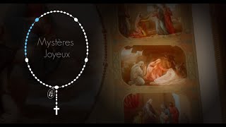 Prier le Chapelet  les 5 Mystères Joyeux de la prière du Rosaire [upl. by Grunenwald642]