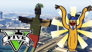 EL PAPA DE LOS MUÑECOS HINCHABLES QUE SE MUEVEN Y SALUDAN COMO IDIOTAS GTA V ONLINE Makiman [upl. by Annotahs286]