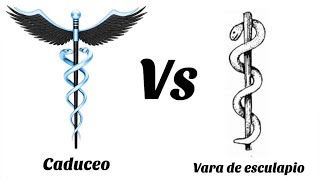 Conoce la diferencia entre estos dos símbolos de medicina Vara de Esculapio VS Cadúceo [upl. by Atauqal]