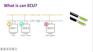 What is Can bus cableconstruction application Automotive ECU to MCU wiring connection [upl. by Beora]