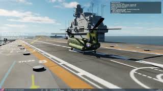 CH47 Chinook mod  DCS World [upl. by Lethia207]