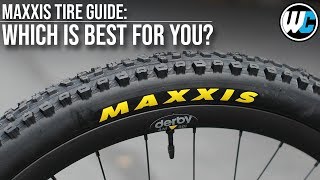 Mountain Bike Tires Maxxis Which is Best For You [upl. by Enomrej]