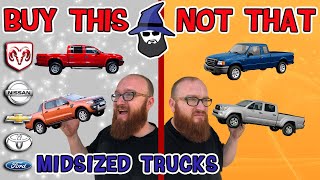 The CAR WIZARD shares the top MIDSIZED TRUCKS TO Buy amp NOT to Buy [upl. by Eilloh]