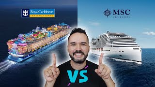 Royal Caribbean vs MSC Cruceros en 2024 [upl. by Parish]