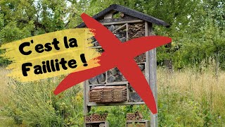 Ninstallez pas dhôtels à insectes sur votre balcon [upl. by Powers]