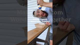 Part 1 of My Front Porch Makeover Creating a Custom Wood Filler [upl. by Anoyet]