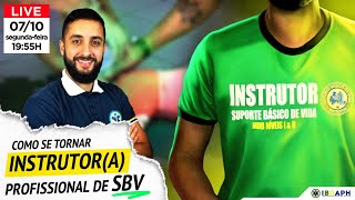 LIVE Como se tornar instrutora profissional de SBV [upl. by Tiffani]