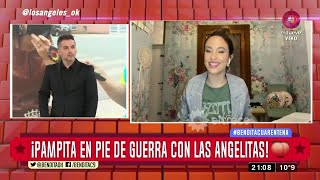 ¡Pampita en pie de guerra con las angelitas [upl. by Nevsa]