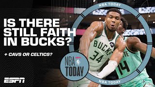 Is there FAITH in the Bucks Are the Cavaliers or Celtics better 👀  NBA Today [upl. by Anead]