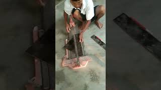 Alat pemotong keramik granite manual tile cutter tukang keramik granite [upl. by Ahsar875]