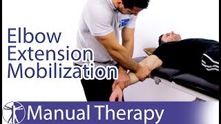 Elbow Extension Assessment amp Mobilization [upl. by Ylrac]