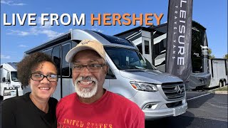 Live from Leisure Travel You voted for LTV at the Hershey RV Show [upl. by Ahsenik93]