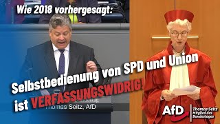 Rückblick Debatte zur Parteienfinanzierung 2018 [upl. by Dnomsad]