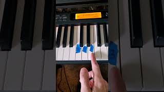 How to play quotThe Entertainerquot by Scott Joplin easy way [upl. by Messere]