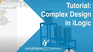 Autodesk Inventor iLogic Tutorial Creating a Complex Design [upl. by Merwyn644]