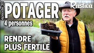 Potager pour 4 Personnes – 31 amender en hiver [upl. by Anyak]