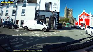 Dashcam driving through Tywyn [upl. by Erdnaid]