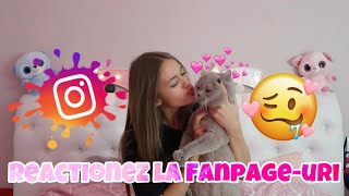 REACȚIONEZ LA FANPAGEURI✨💞 [upl. by Amelita]