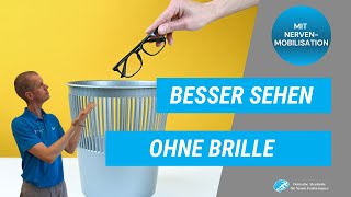 Besser Sehen ohne Brille – Nervenmobilisation Nervus opticus Neuroathletik Tip [upl. by Ingold]