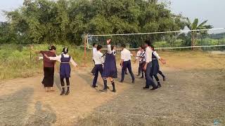 Dhol Jhyampta ko Ranko le Sakela Dance • Nepali Cultural Dance • SSS • Rehearsal • Class 9 10 [upl. by Nerraj]