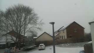 Live Snow Cam North West England Penrith Cumbria [upl. by Lahey]