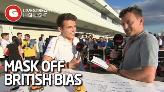 British media bias confirmed but theyve turned on Lando Norris 😲 [upl. by Yffat397]