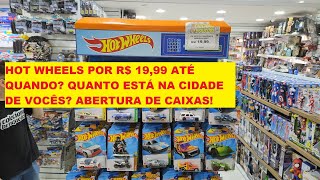 TÁ CARO HOT WHEELS ABERTURA DE CAIXAS LOTES NOVOS 2024 COLECIONA BRINQUEDOS LUIS CAÇADOR DE HOT [upl. by Anik]