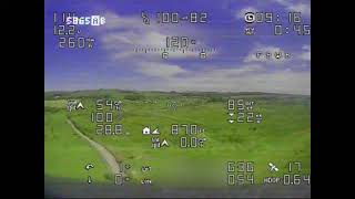 FPV Tiltrotor Drone AHRS Event  Near Crash [upl. by Pul]