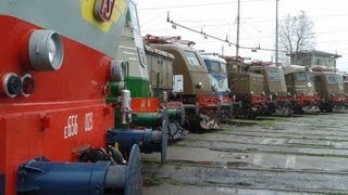 Porte Aperte al Deposito Locomotive di Milano Smistamento [upl. by Tnilk836]