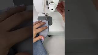 Jeans pocket tutorial sewing costura sewinghacks shorts [upl. by Assyl]