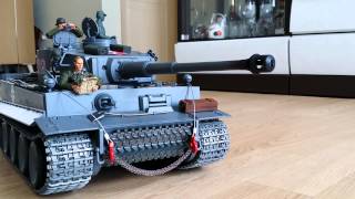 Tamiya Tiger tank 116 RC Scale [upl. by Hans41]